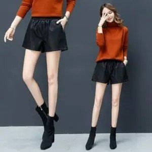 Women's black shorts